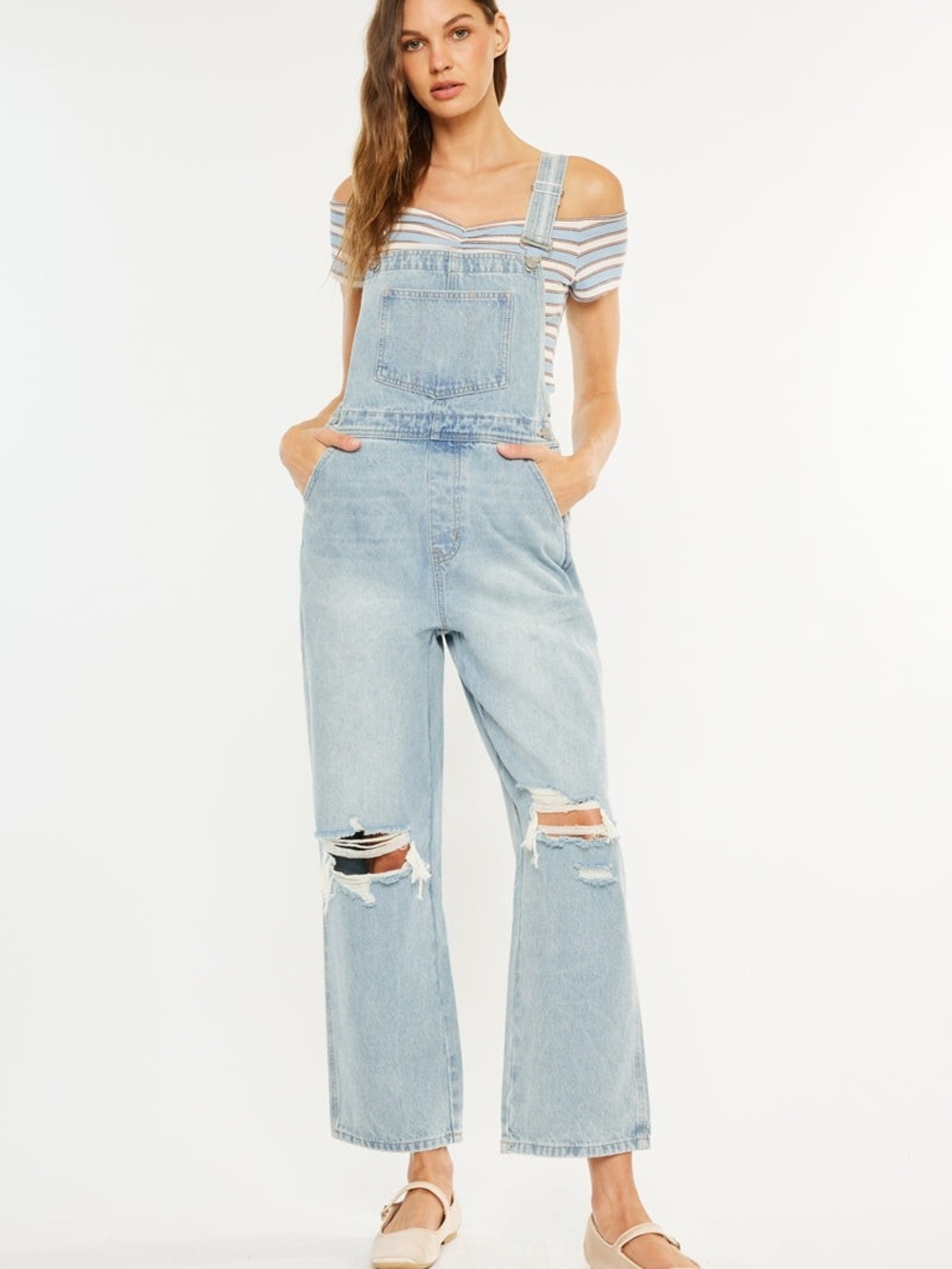 KanCan Becky 90's Overalls, Size Small